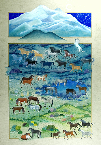 Kayseri Erciyes Dağı ve Yaban Atları